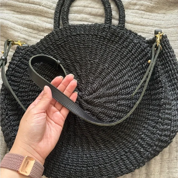 Clare V Black Textured Tote - Picture 4 of 4